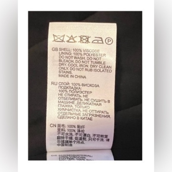 REISS ERIN Royal blue and white palm print halter neck maxi dress size 2. - Picture 13 of 13